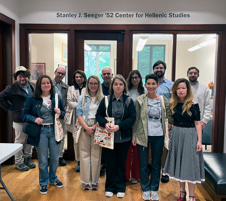 PITHOS participants gather at the Seeger Center 