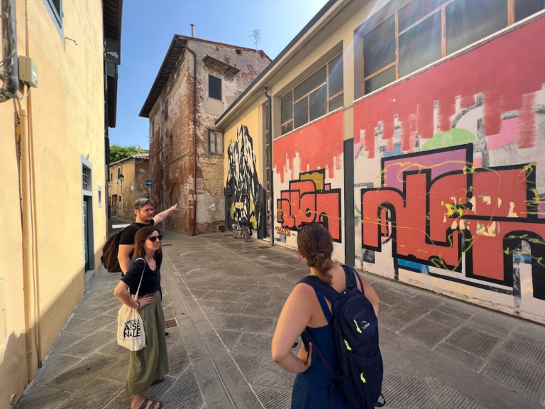 Princeton Students Walking in Italy