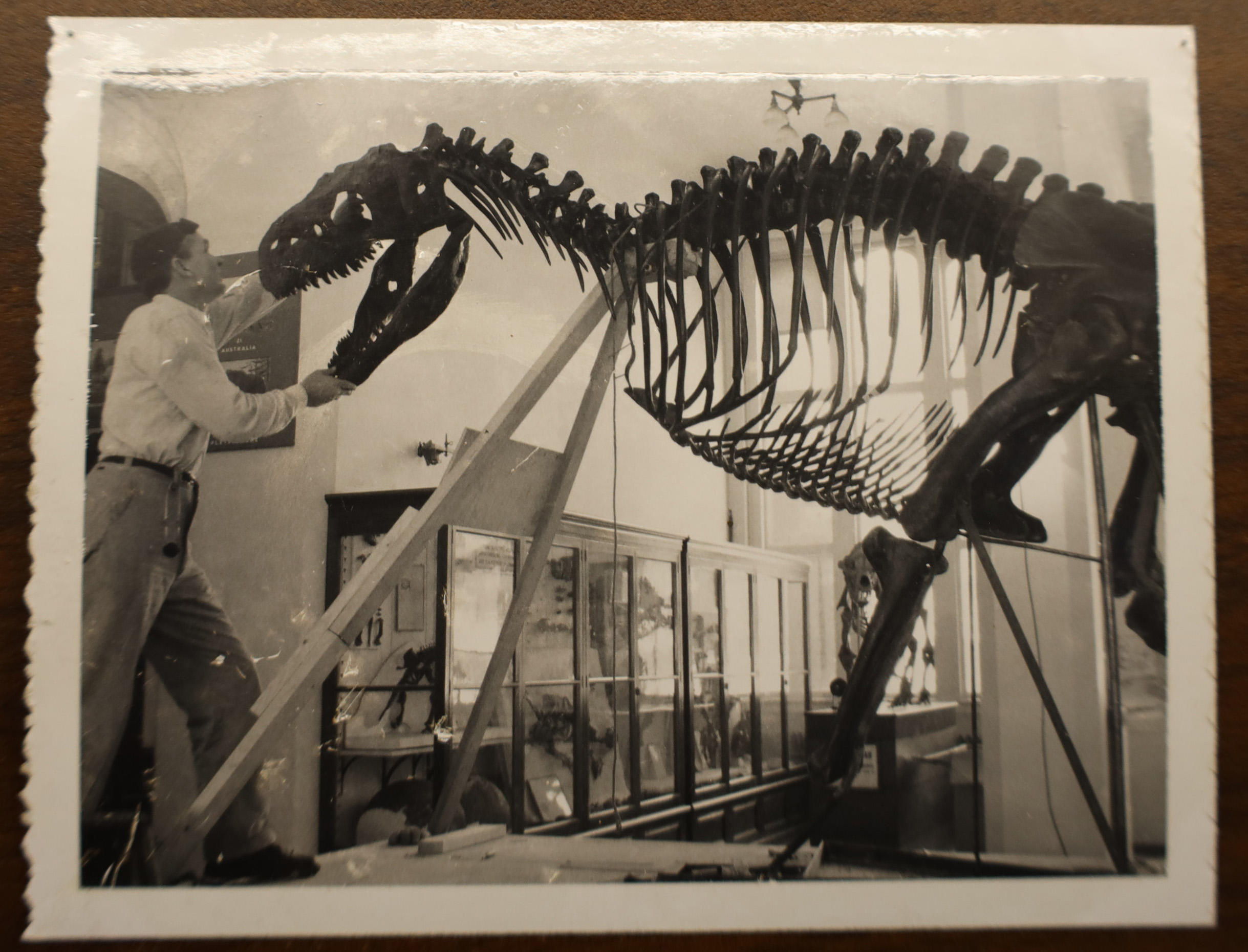 Al being installed in Guyot Hall in 1961