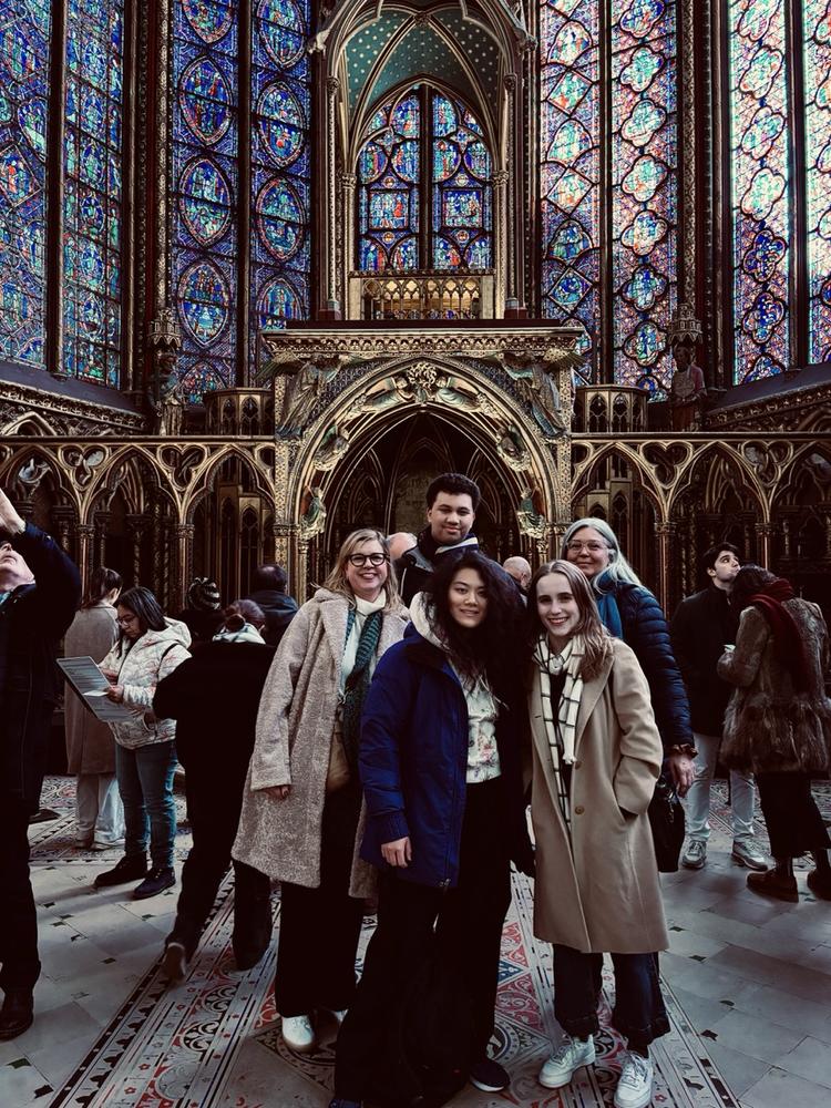 Royal Chapel with entire group