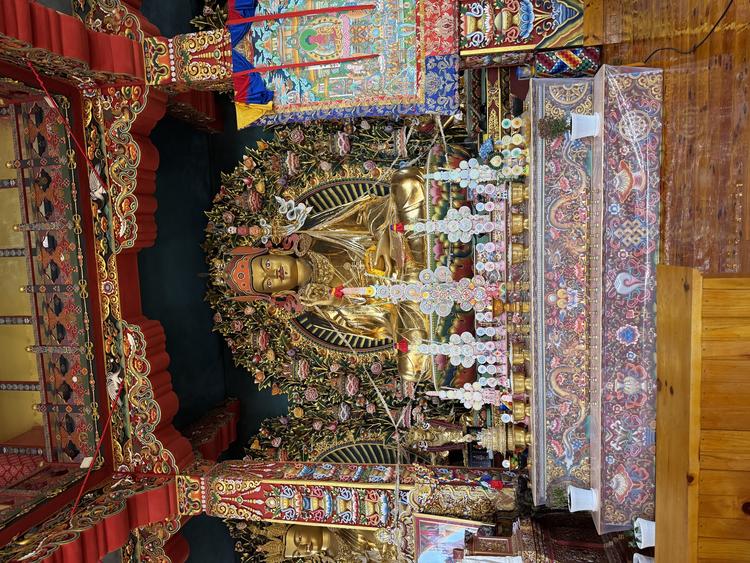 inside the Pema Chöling Nunnery