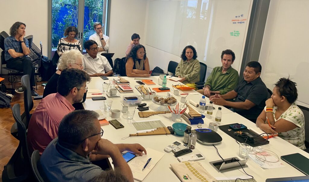 group photo of project researchers in brazil