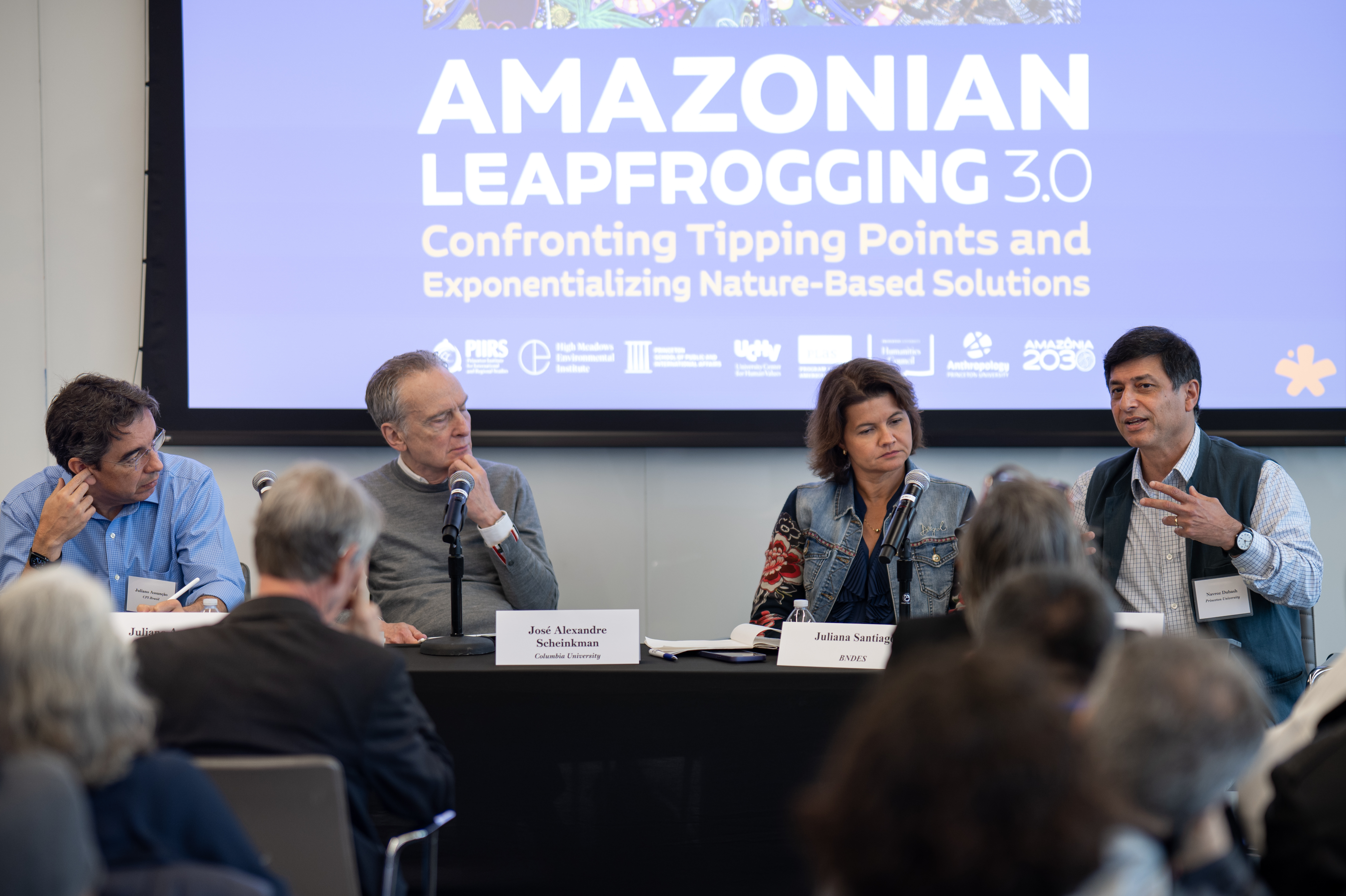 A panel discussion at the conference.