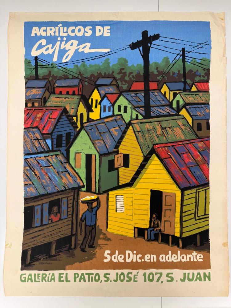 Image of painted houses