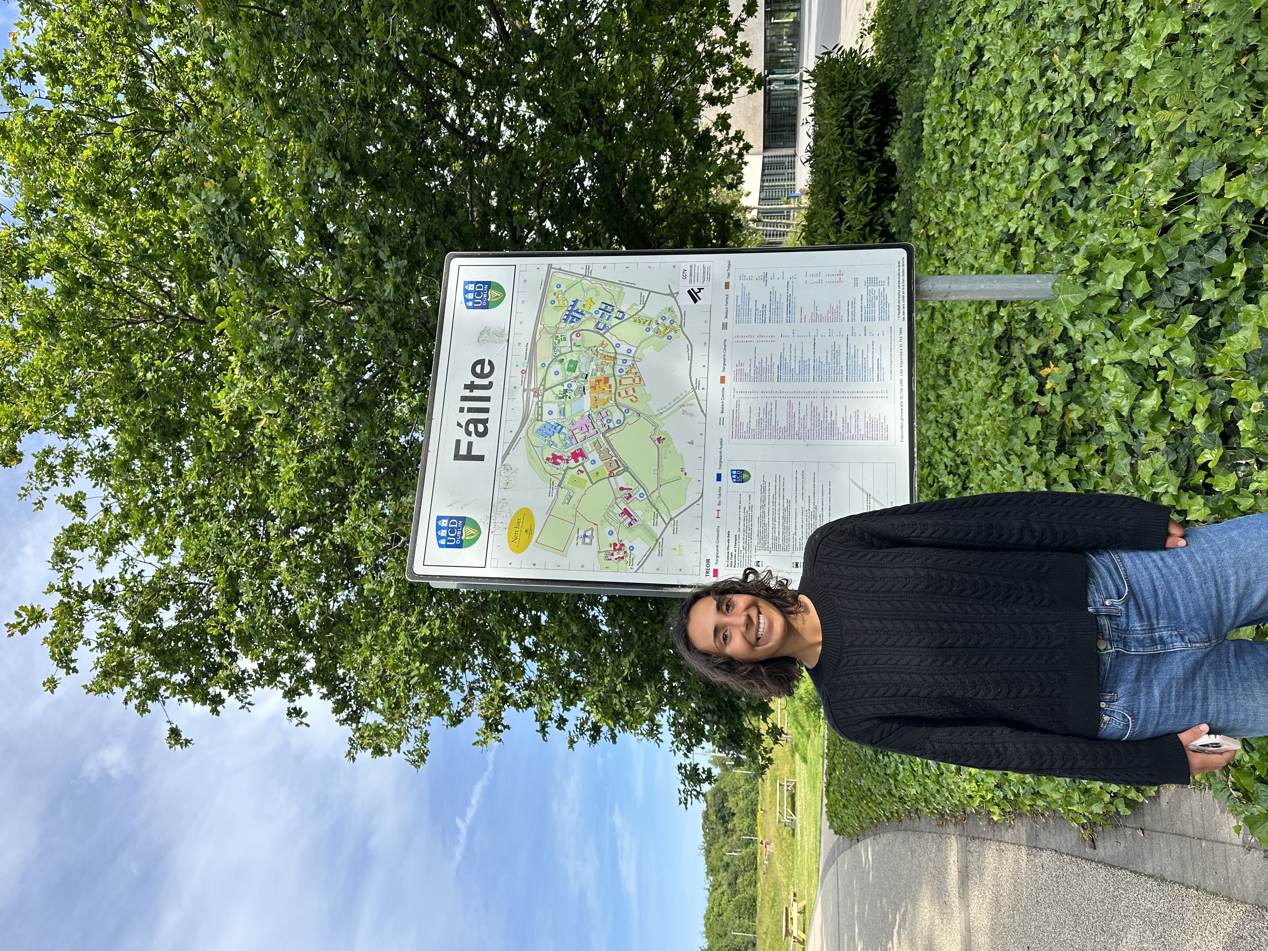 Nikki Gaito ’28 at University College Dublin.