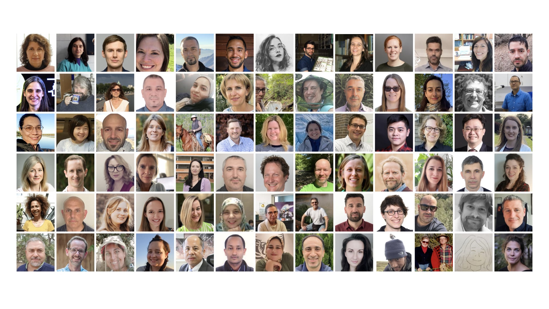 Pictures of some of the Culex pipiens Population Genomics Project collaborators from across the world.