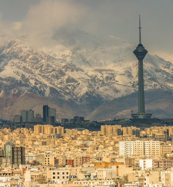 Tehran's skyline