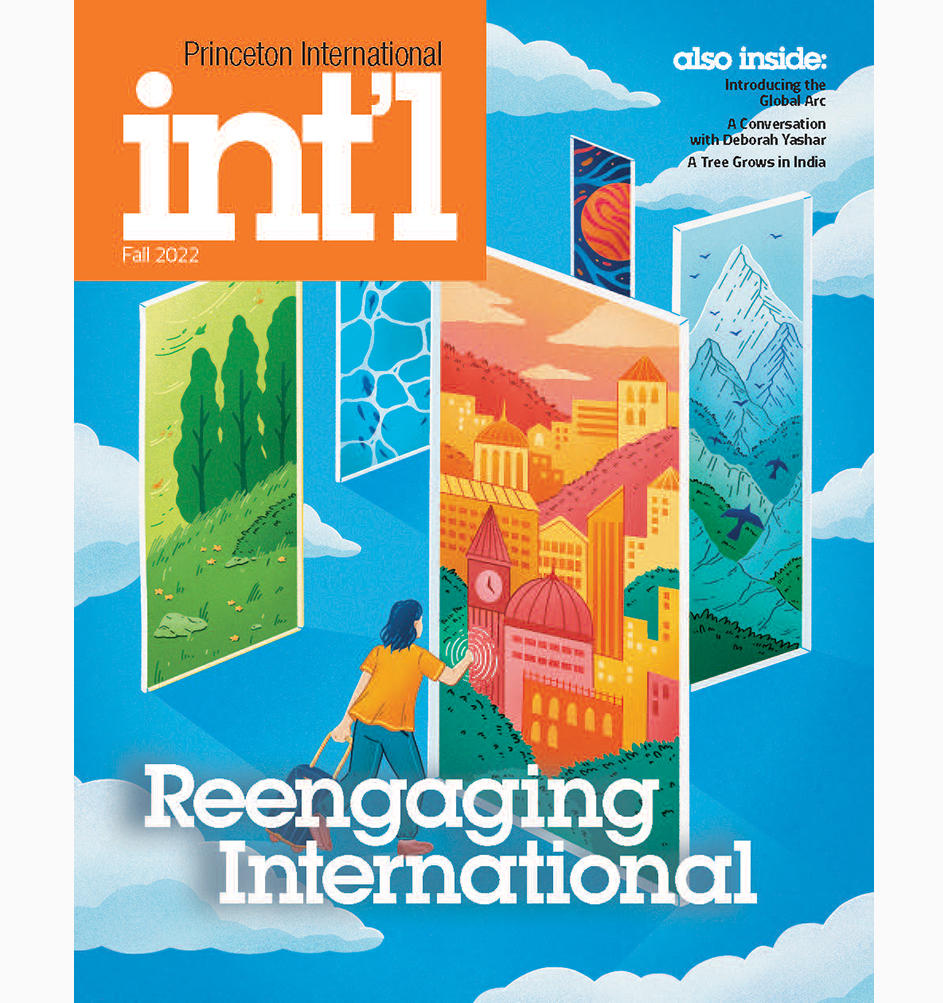 Princeton Intl Magazine cover from 2022