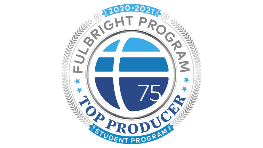 Fulbright Program Top Producer badge