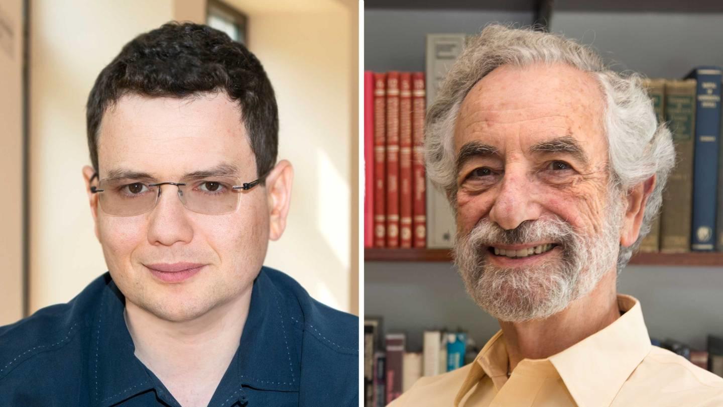 side by side headshots of Mark Braverman and Elliot Lieb