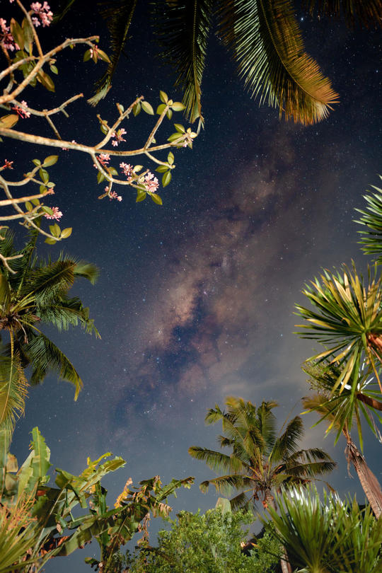 Night sky taken in Bali, Indonesia