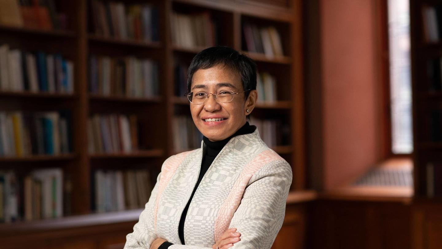 Head shot of Maria Ressa