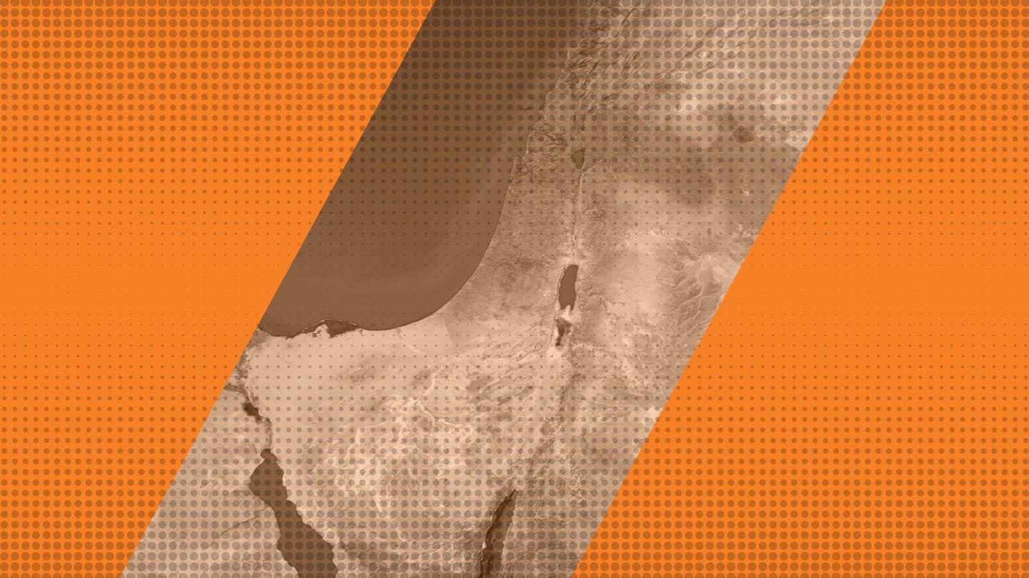 a graphic depiction of Israel 
