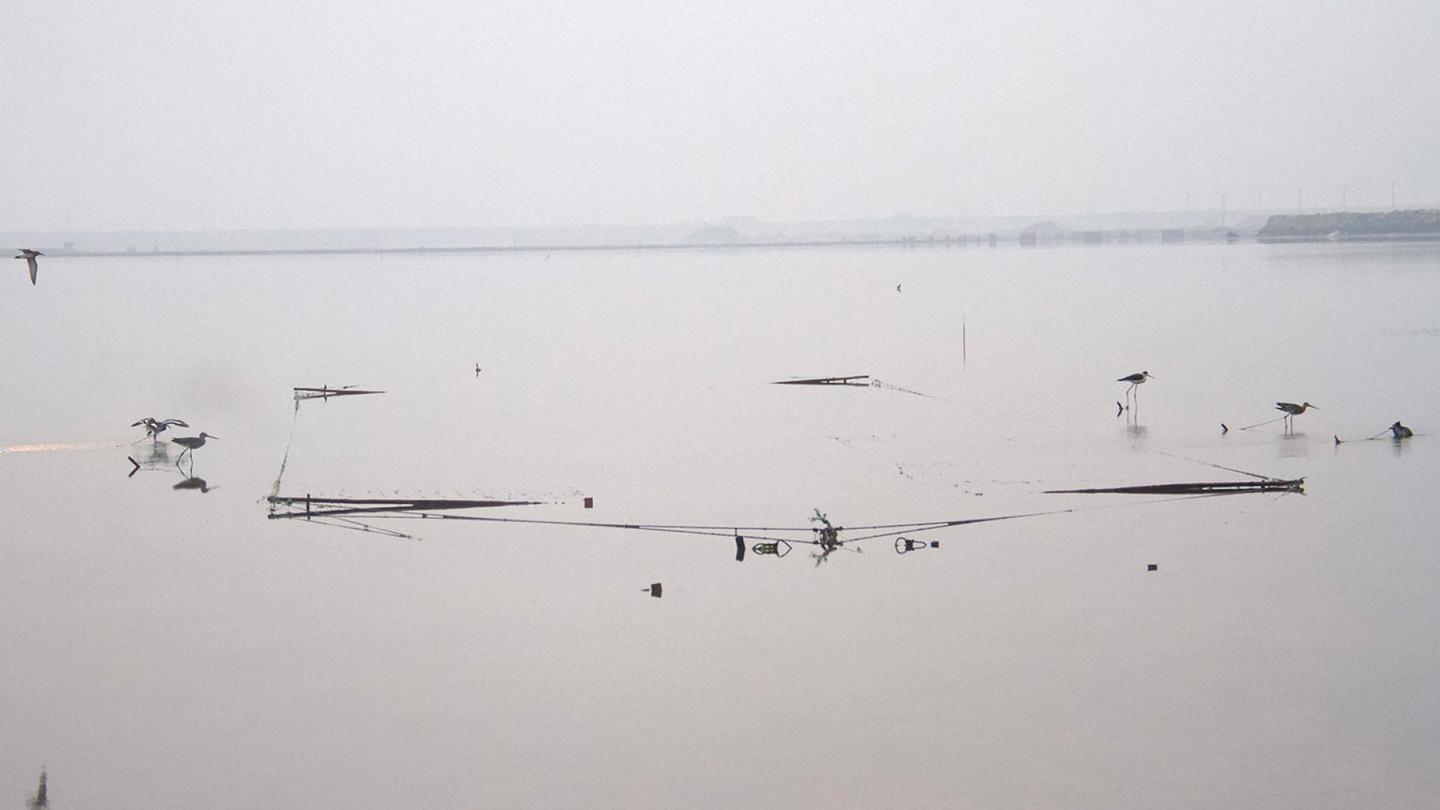 A desolate waterway in China