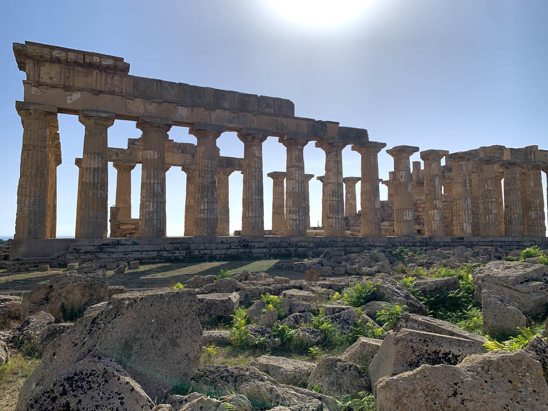 Temple E at Selinunte, Sicily