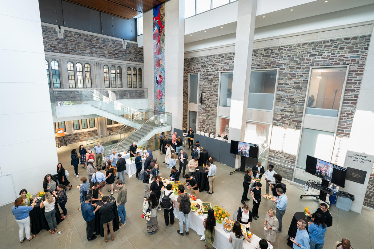 On Tuesday, September 3, the Princeton Institute for International and Regional Studies (PIIRS) celebrated the start of a new academic year with a welcome reception for returning and new visiting scholars.