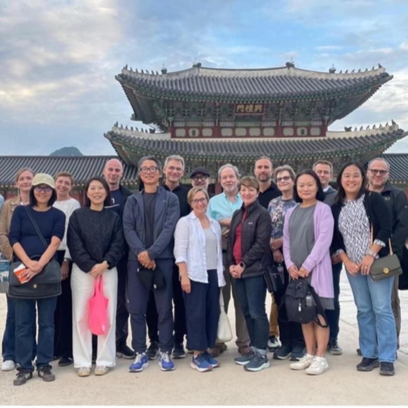 group photo of princeton SPIA researchers in south korea