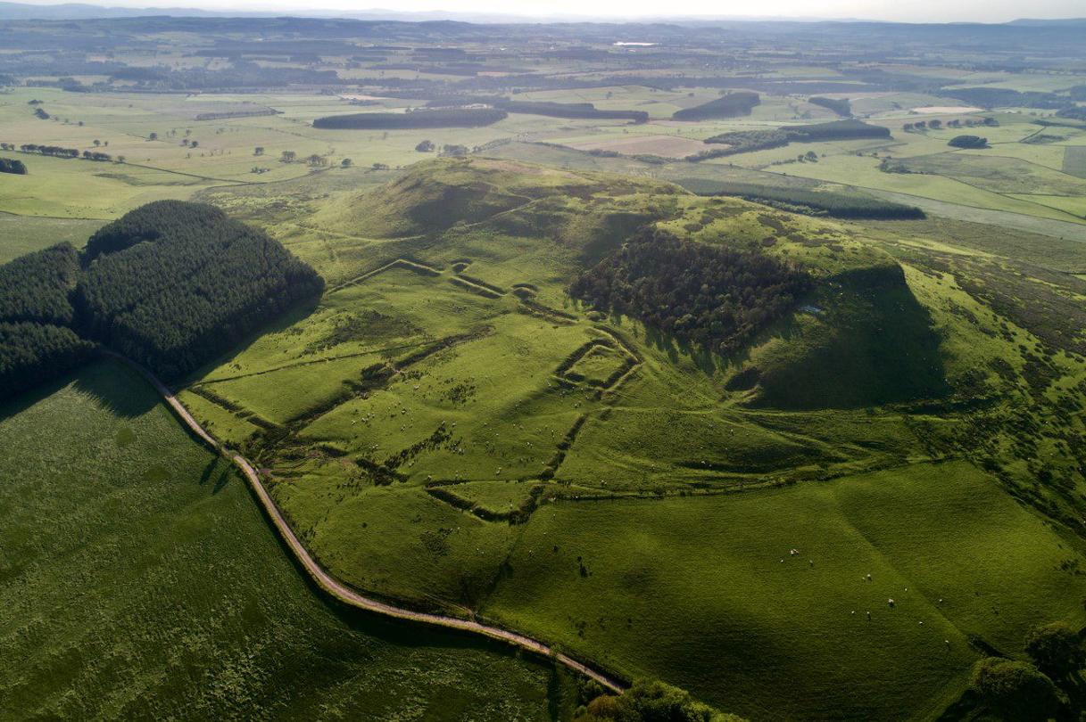picture of ruins of roman camp