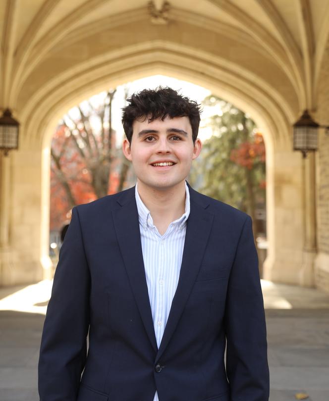 Princeton University student Quentin Colón Roosevelt